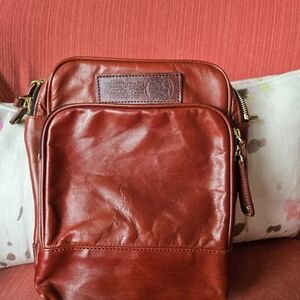 Men's Brown Leather Bag